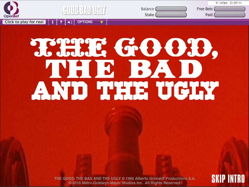 The Good the Bad and the Ugly